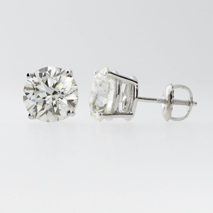 14Kt Gold 1.20 Ct Gold Lab Grown Diamond Earrings