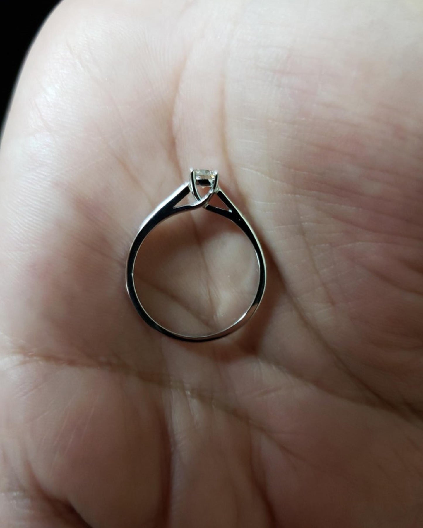 14Kt Gold 0.30 Ct Genuine Natural Diamond Ring