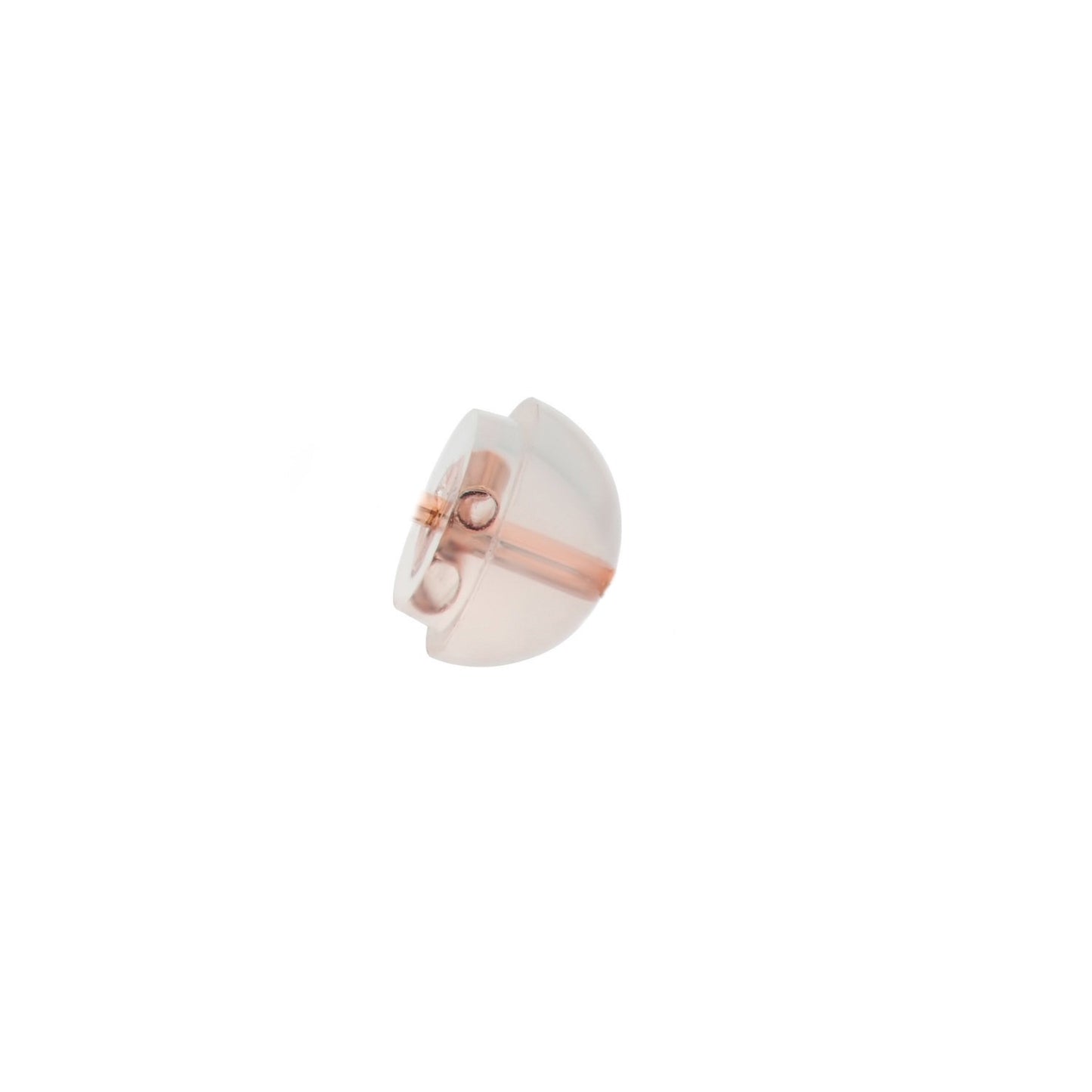 14Kt Rose Gold 10mm Ball Stud Earrings