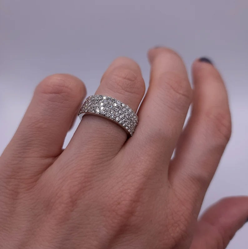 14Kt Gold 1.32 Ct Diamond Band Ring