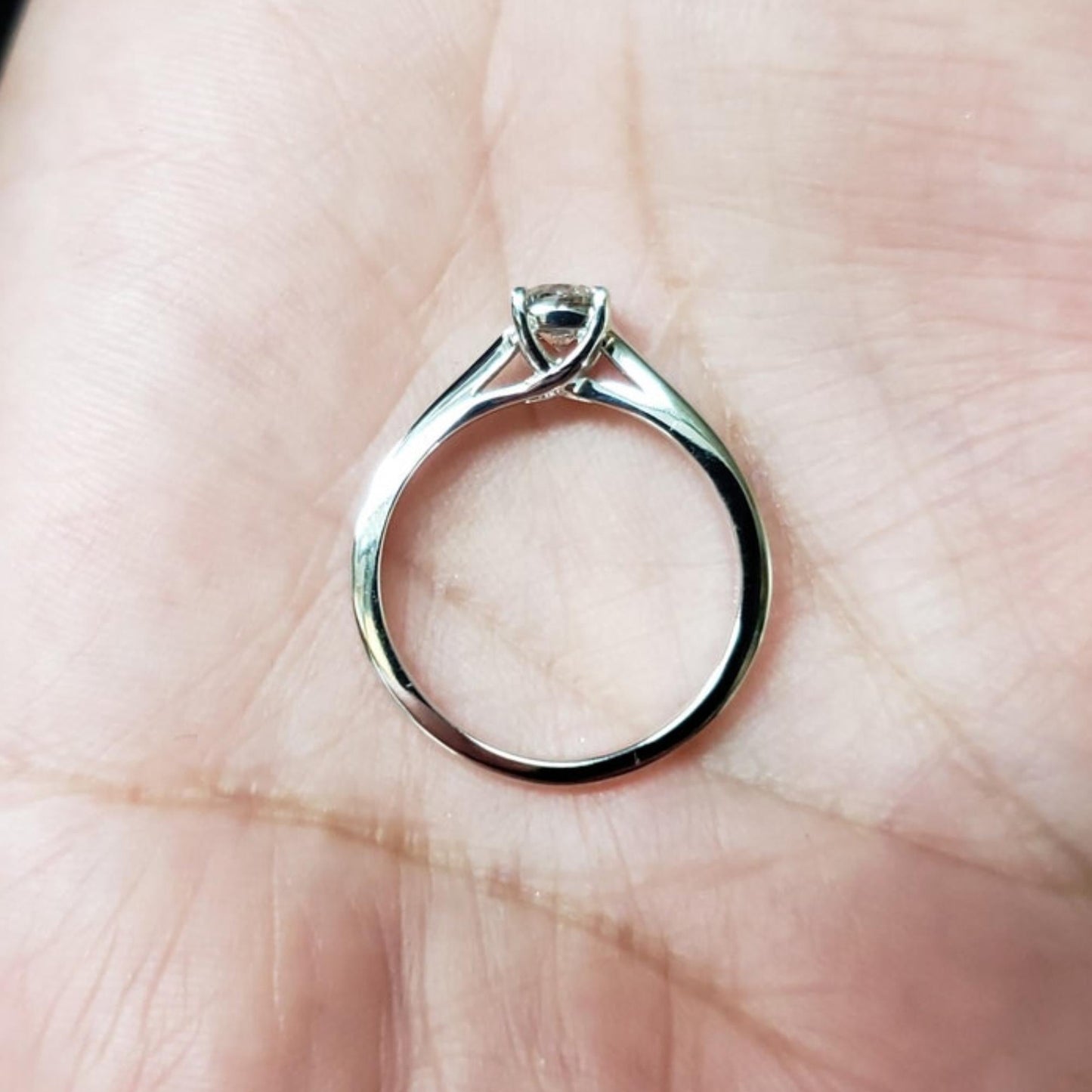 14Kt Gold 0.40 Ct Genuine Natural Diamond Ring