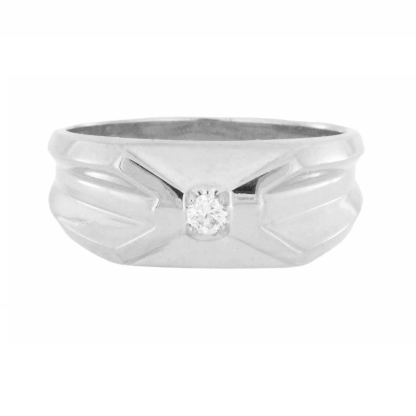 14Kt Gold Men's Diamond Ring