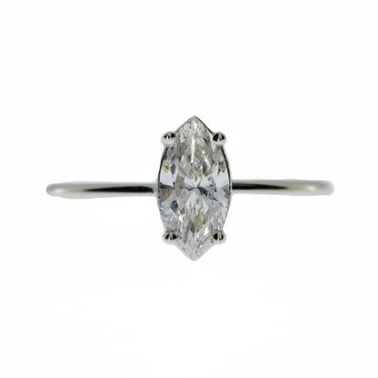 14Kt Gold 1 Ct Lab Grown Diamond Marquise Ring