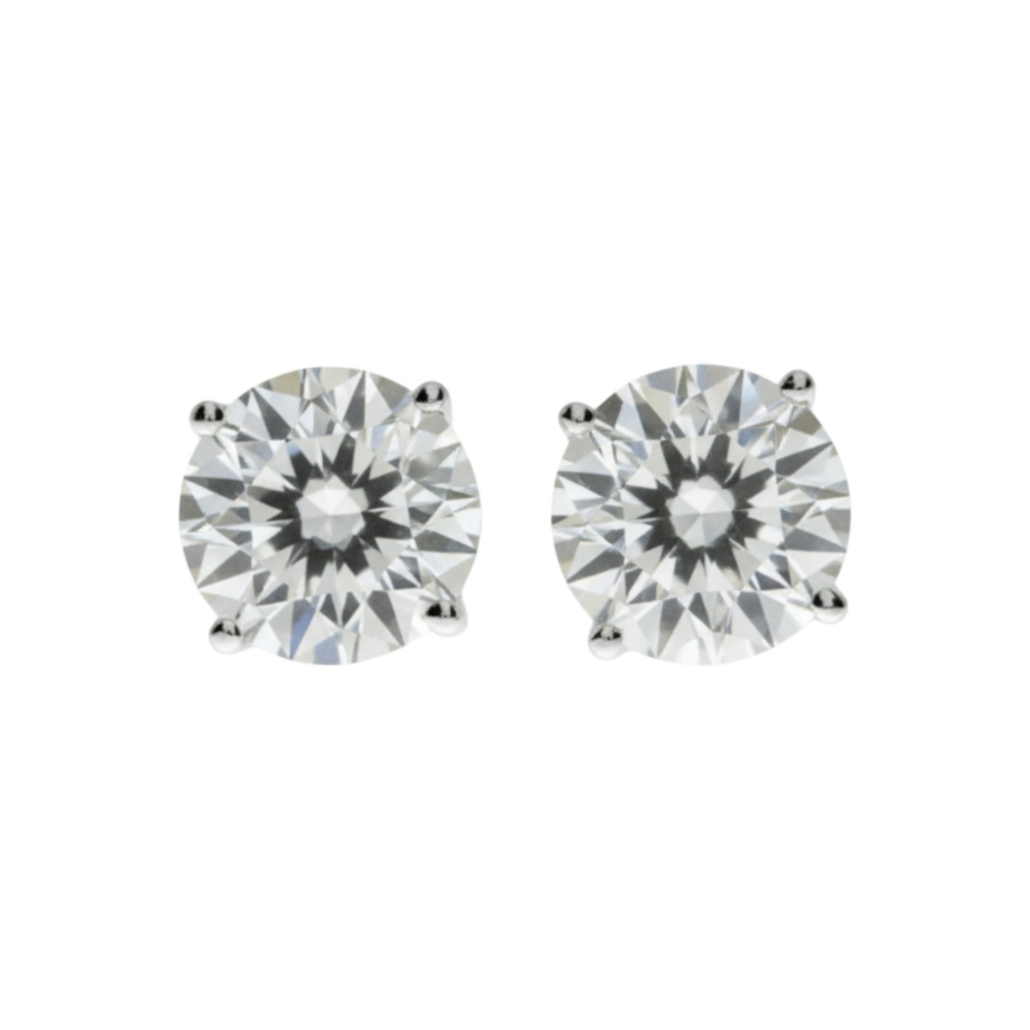 18Kt Gold 7 IGI Certified Lab Grown Diamond Studs Earrings
