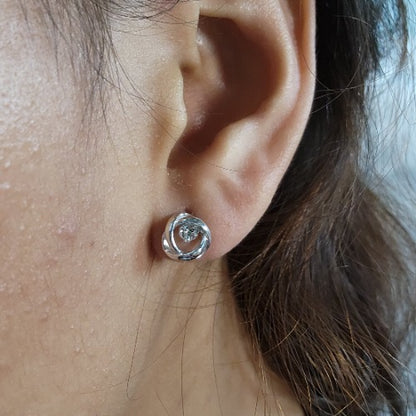 14Kt Gold 0.25 Ct Diamond Stud Earrings