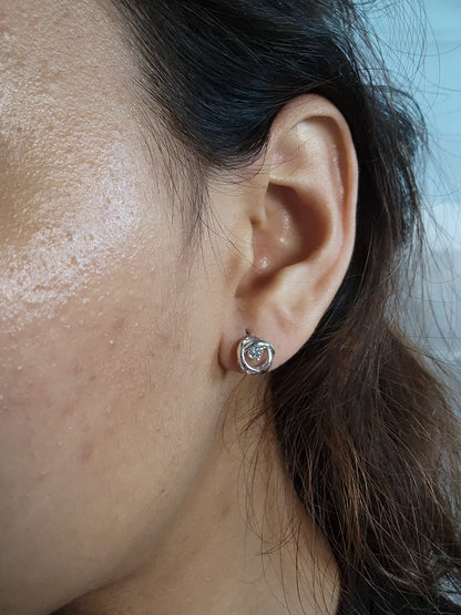 14Kt Gold 0.25 Ct Lab Grown Diamond Stud Earrings