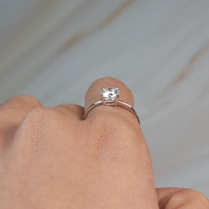 14Kt Gold 0.90 Ct Lab Grown Diamond Ring