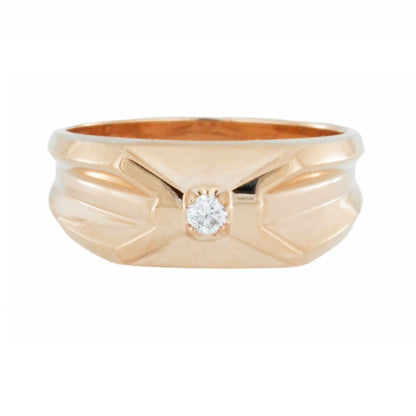 14Kt Gold Men's Diamond Ring