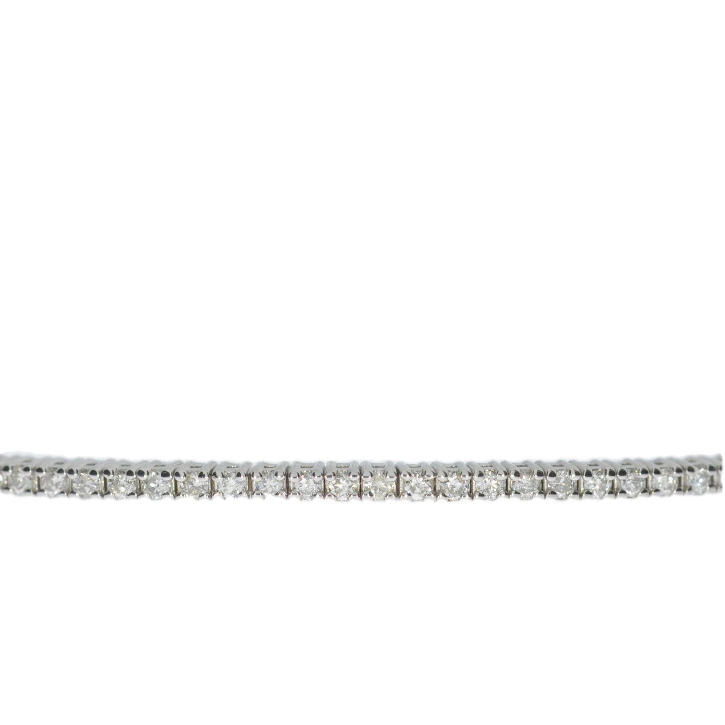 14Kt Gold 1.12 Ct Genuine Natural Diamond Tennis Bracelet