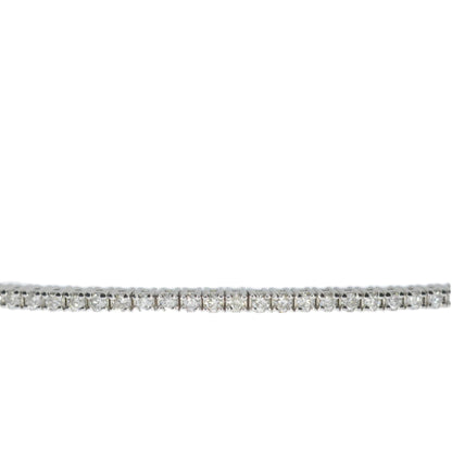 14Kt Gold 1.12 Ct Genuine Natural Diamond Tennis Bracelet