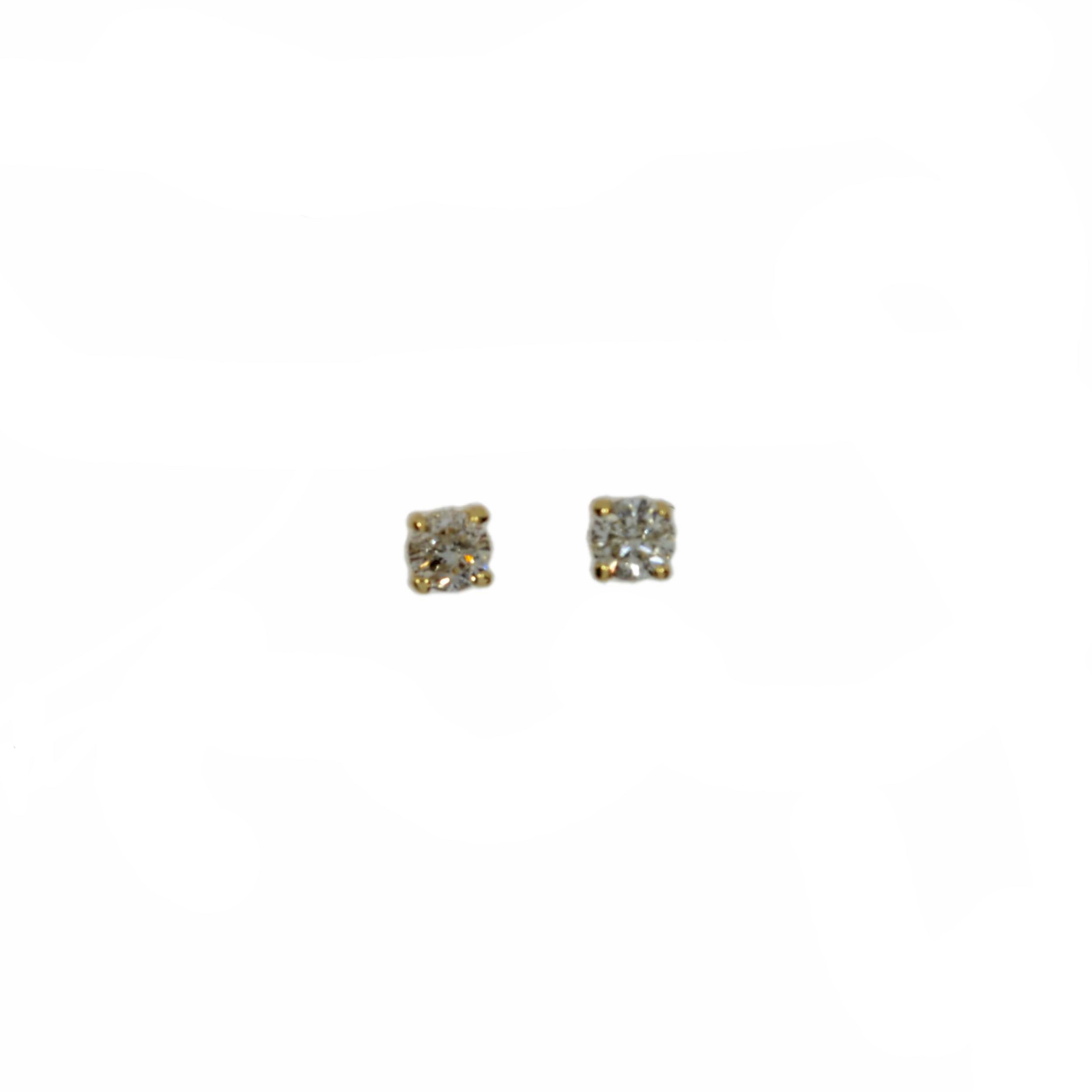 14Kt Gold 0.10 Ct Diamond Earrings, Real Diamond 2024 Earrings, Gold Diamond Earrings, Diamond Studs, Tiny Studs, April Birthstone Earrings