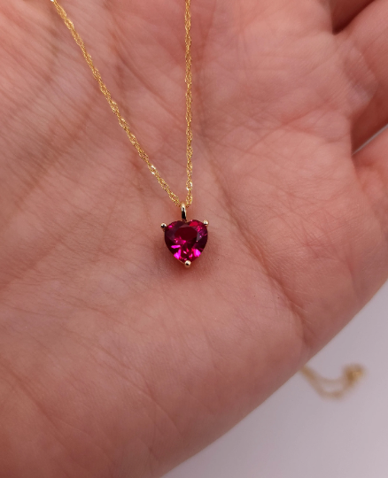 ruby jewellery heart locket necklace canada