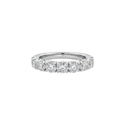 14Kt Gold band 2.10 Ct Lab Grown 7 stones Diamond Ring