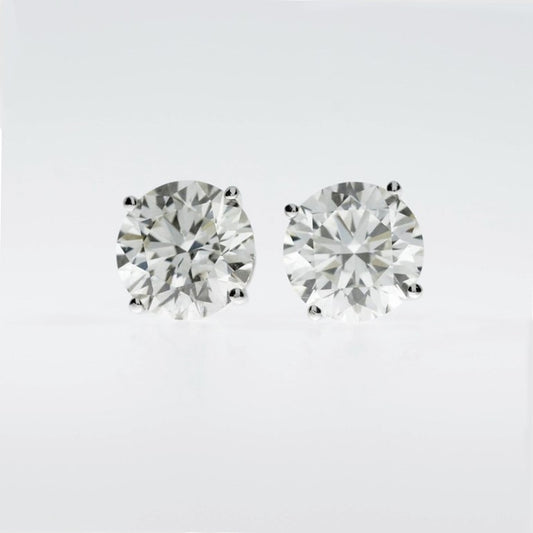 14Kt Gold 1.20 Ct Gold Lab Grown Diamond Earrings