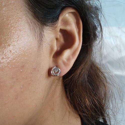 14Kt Gold 0.25 Ct Diamond Stud Earrings