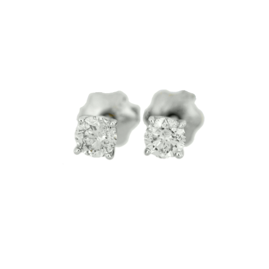 14Kt Gold 0.50 Ct Lab Grown Diamond Stud Earrings