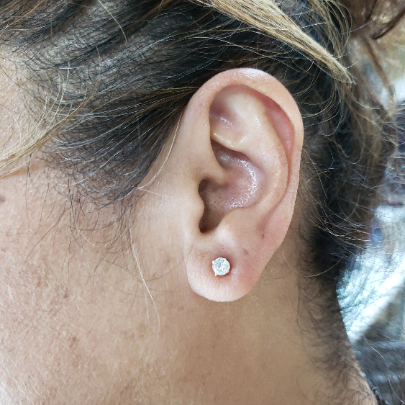 14Kt Gold 0.60 Ct Lab Grown Diamond Earrings