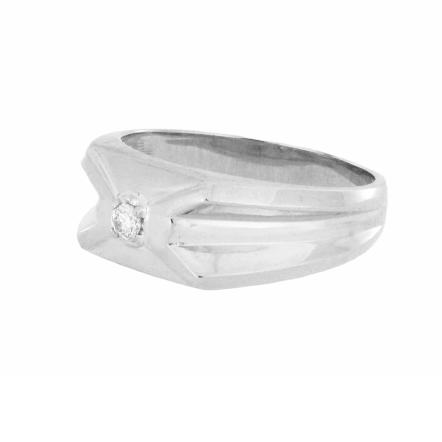 14Kt Gold Men's Diamond Ring