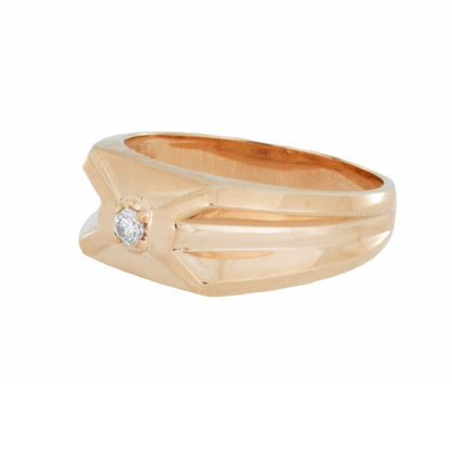 14Kt Gold Men's Diamond Ring