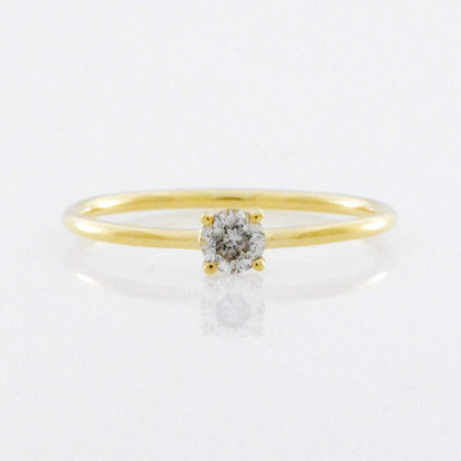 14Kt Gold 0.20 Ct Lab Grown Diamond Ring