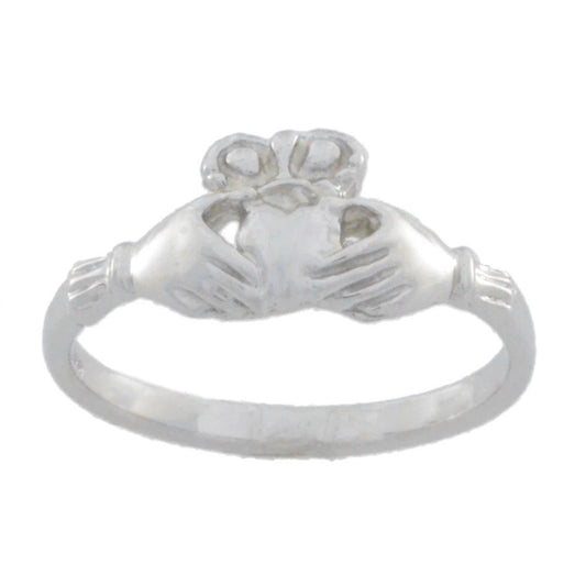 Claddagh Heart Ring .925 Sterling Silver