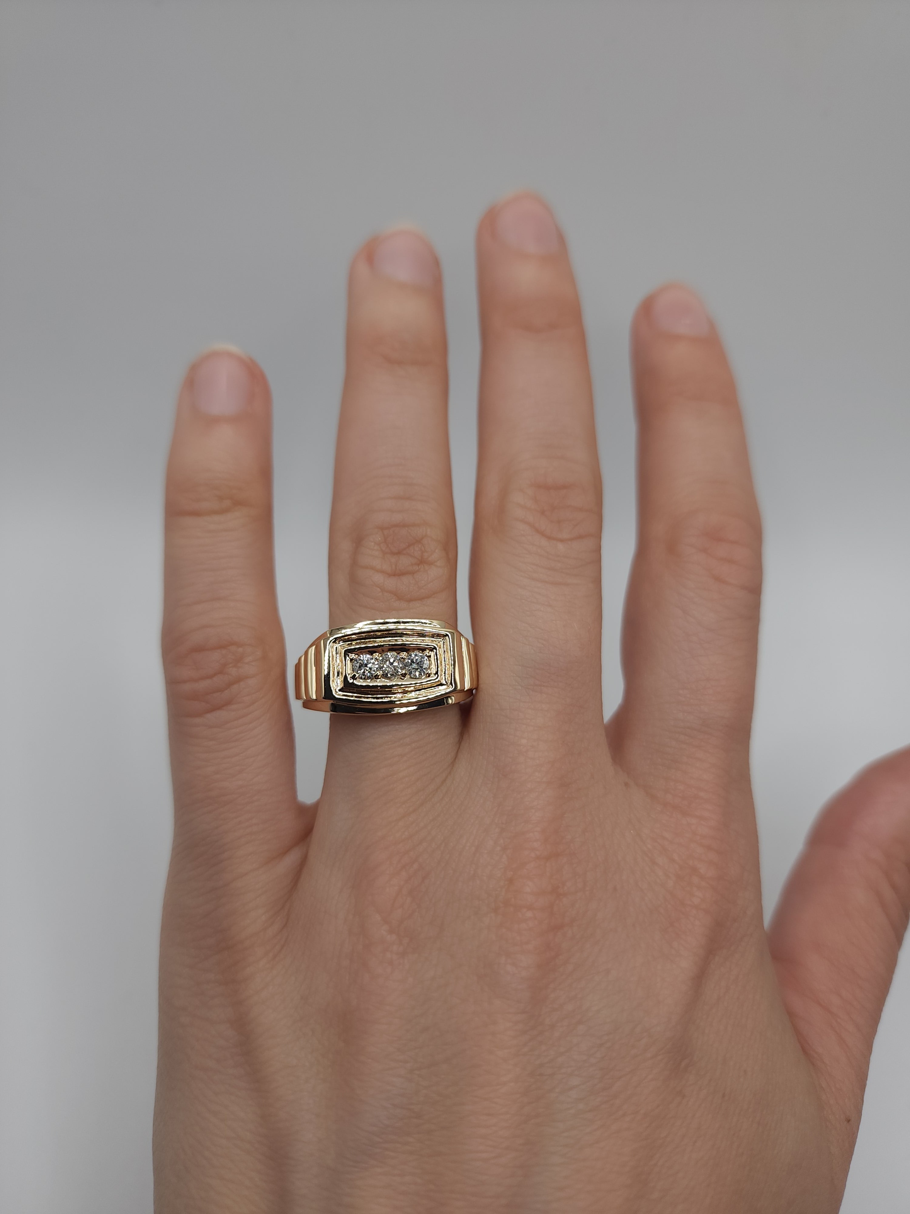 Viserion 25 Carat Men's Diamond Chandelier Engagement Ring | Nekta New York