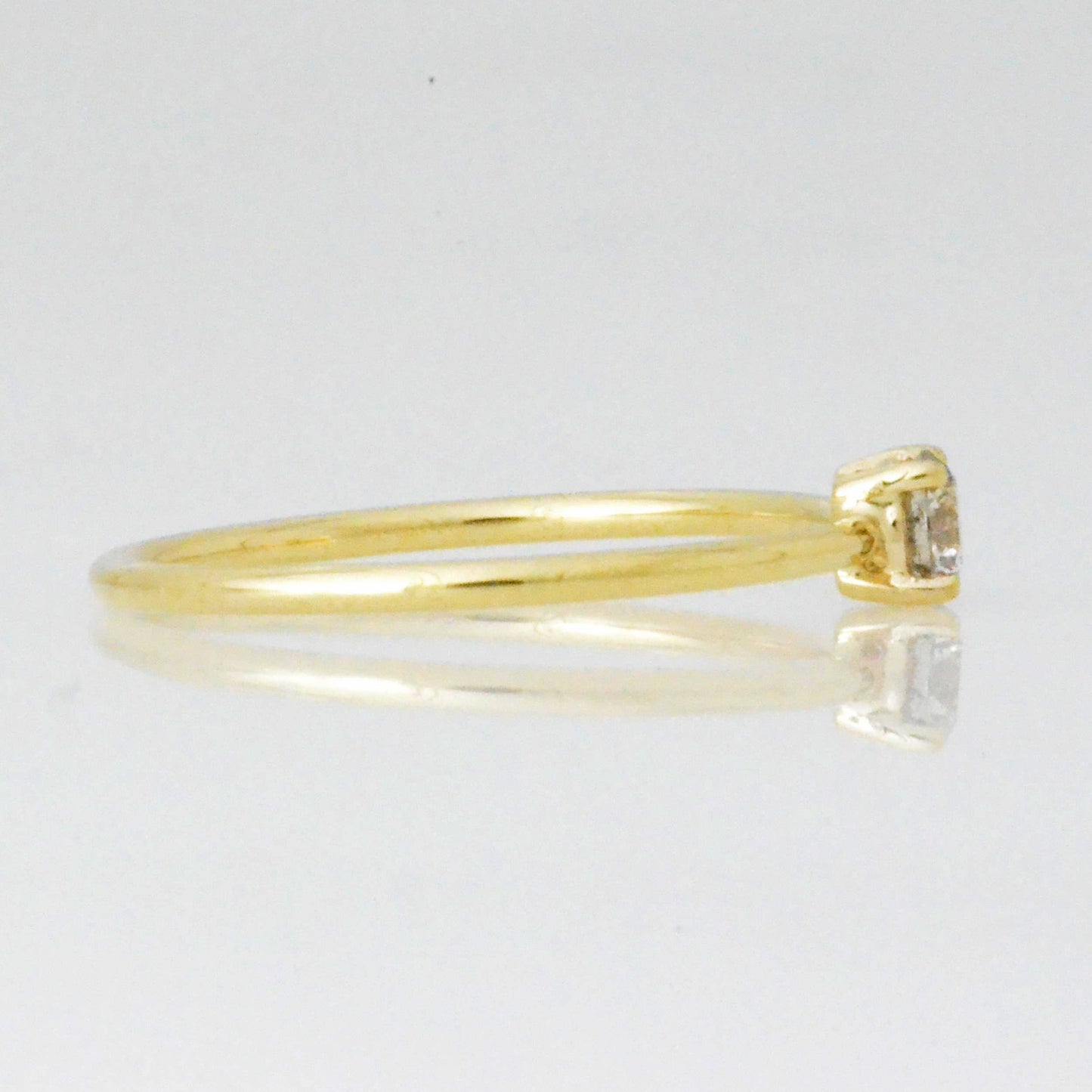 14Kt Gold 0.20 Ct Genuine Natural Diamond Ring